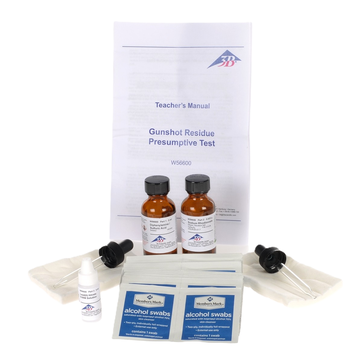 Test de résidus de tir